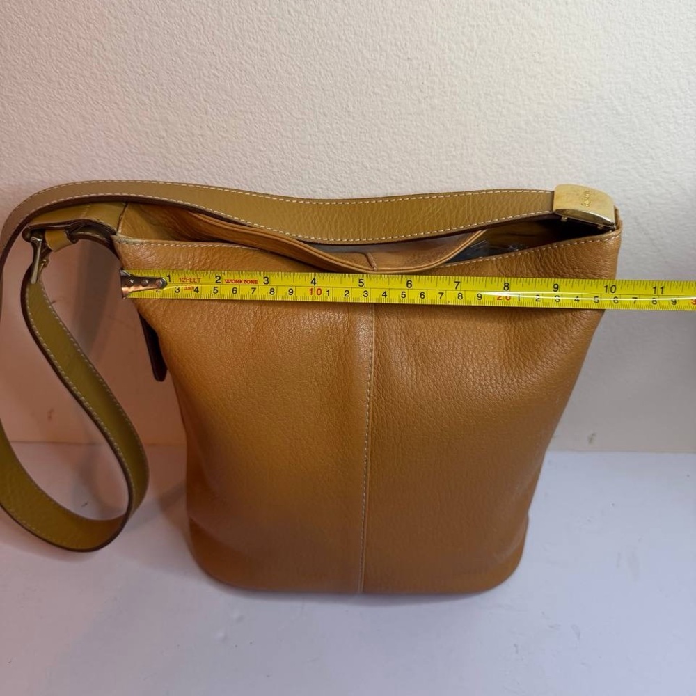 Burberrys Brown Pony-style Calfskin Leather Crossbody Shoulder Bag - Picture 2 of 11